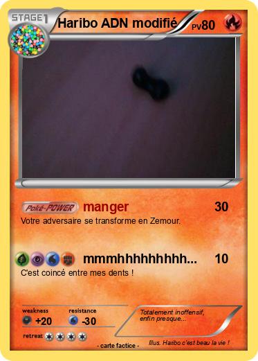 Pokemon Haribo ADN modifié