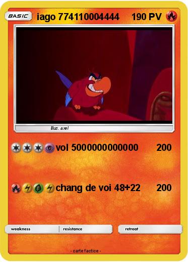 Pokemon iago 774110004444