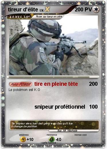 Pokemon tireur d'élite
