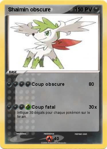 Pokemon Shaimin obscure 