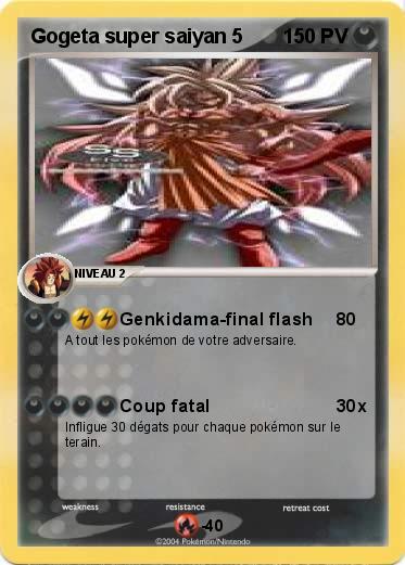 Pokemon Gogeta super saiyan 5