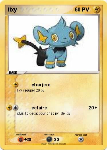 Pokemon lixy