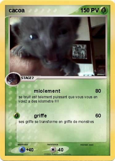 Pokemon cacoa