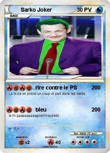 Pokemon Sarko Joker