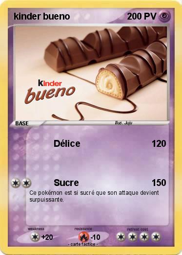 Pokemon kinder bueno