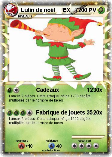 Pokemon Lutin de noël     EX   7