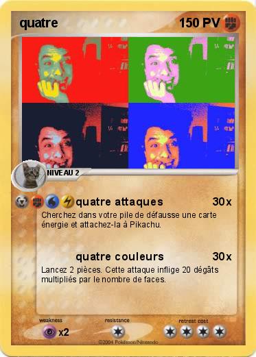 Pokemon quatre
