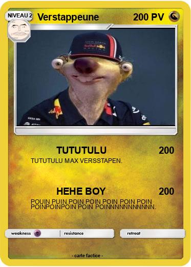 Pokemon Verstappeune