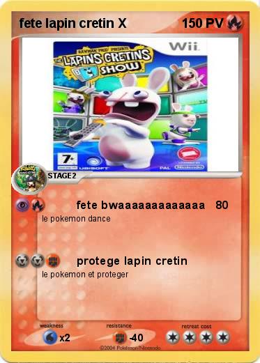 Pokemon fete lapin cretin X