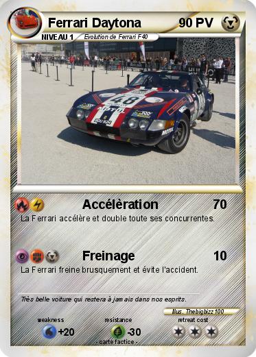 Pokemon Ferrari Daytona