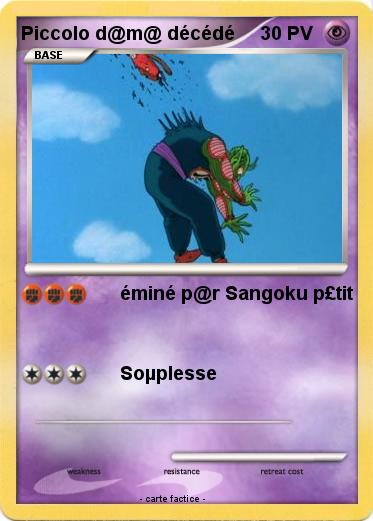 Pokemon Piccolo d@m@ décédé