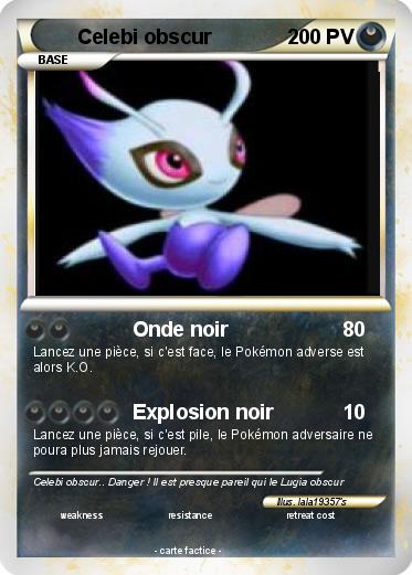 Pokemon Celebi obscur