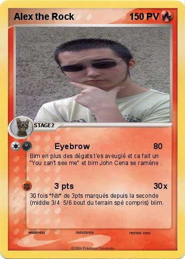 Pokemon Alex the Rock