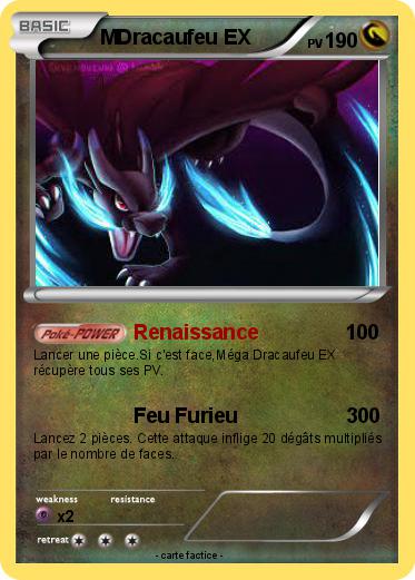 Pokemon MDracaufeu EX