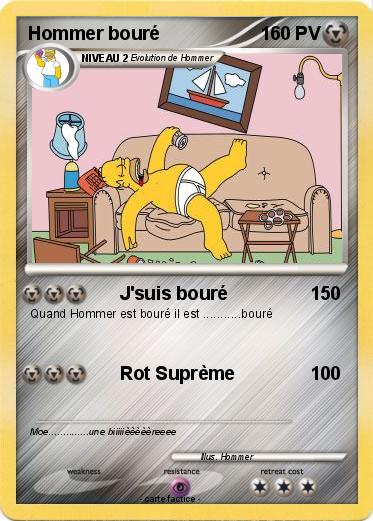 Pokemon Hommer bouré