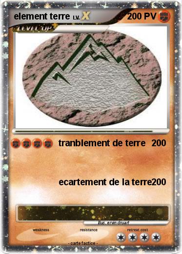 Pokemon element terre