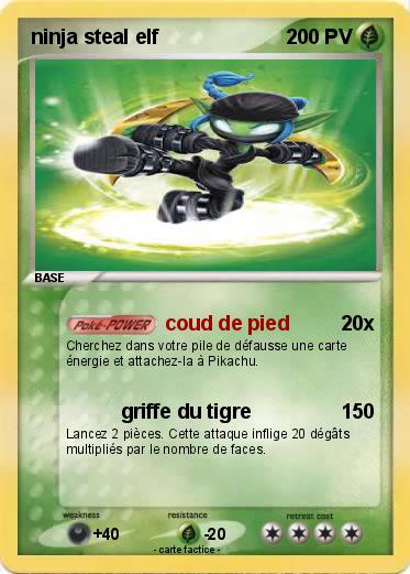 Pokemon ninja steal elf