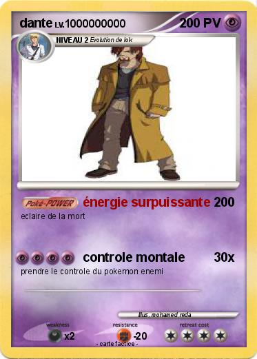 Pokemon dante