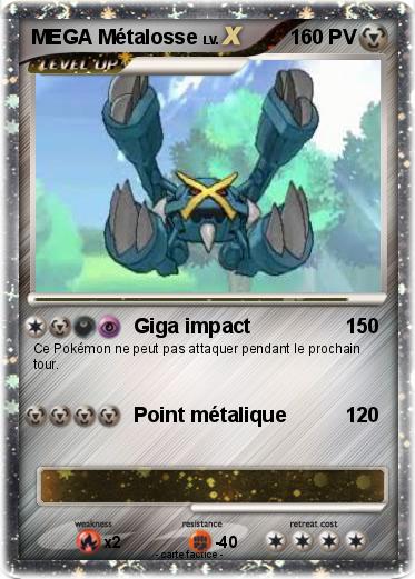 Pokemon MEGA Métalosse