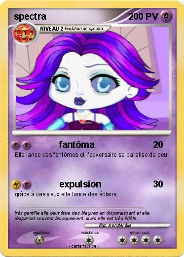 Pokemon spectra