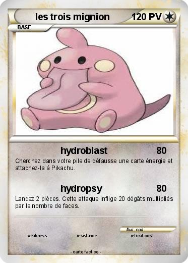 Pokemon les trois mignion