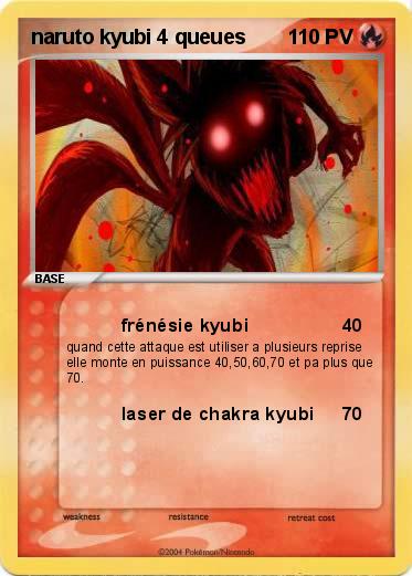Pokemon naruto kyubi 4 queues