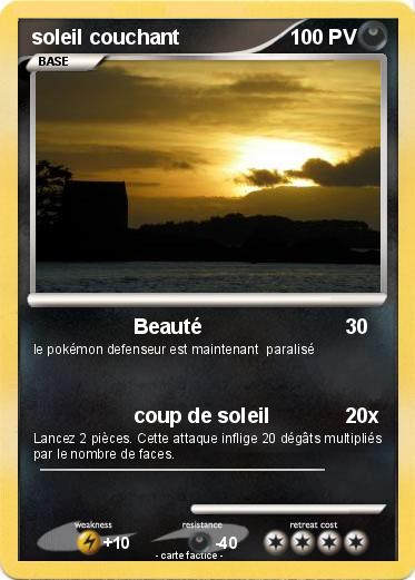 Pokemon soleil couchant