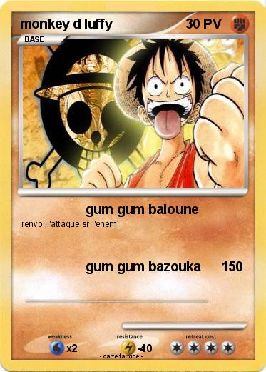 Pokemon monkey d luffy