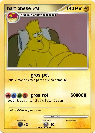 Pokemon bart obese
