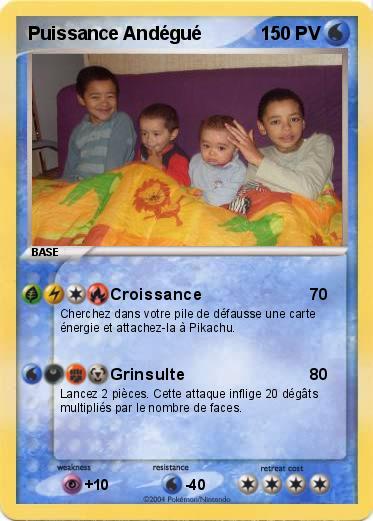 Pokemon Puissance Andégué