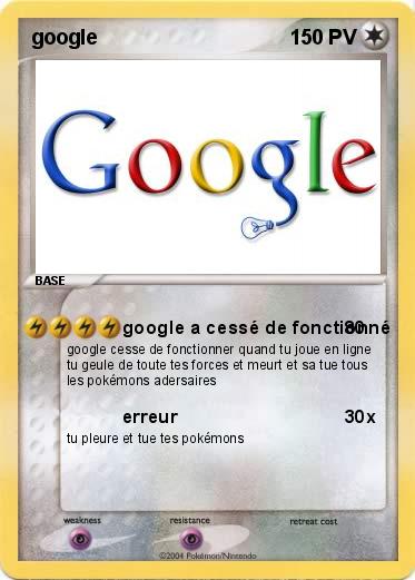 Pokemon google