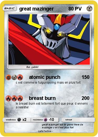 Pokemon great mazinger