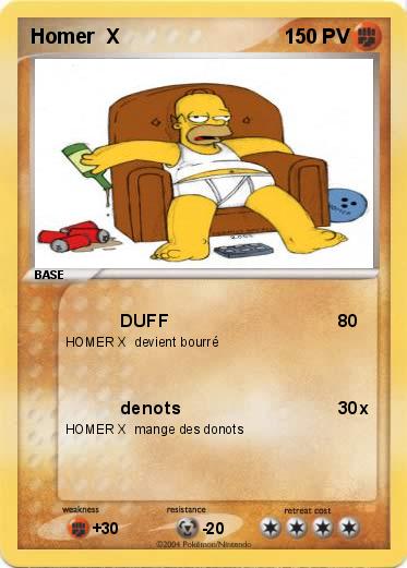 Pokemon Homer  X