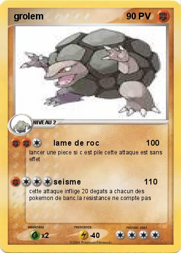 Pokemon grolem