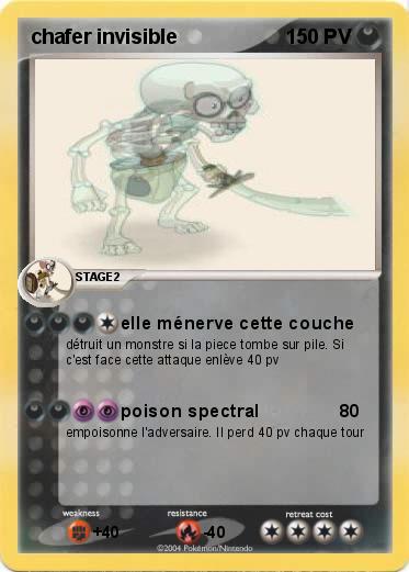 Pokemon chafer invisible