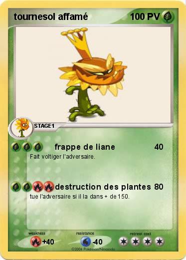 Pokemon tournesol affamé