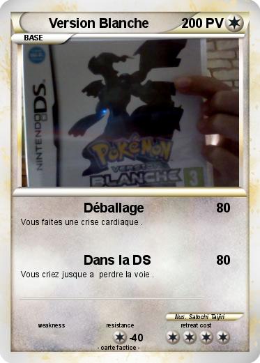 Pokemon Version Blanche