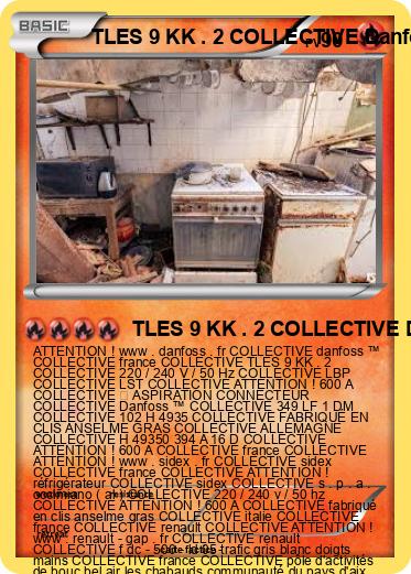 Pokemon TLES 9 KK . 2 COLLECTIVE Danfoss ™