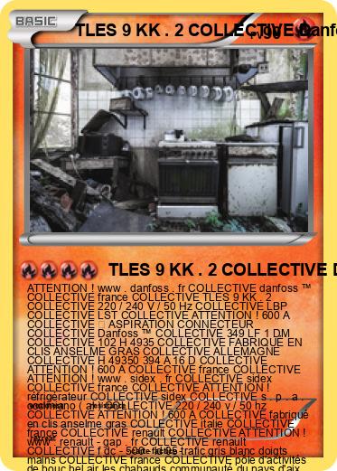 Pokemon TLES 9 KK . 2 COLLECTIVE Danfoss ™