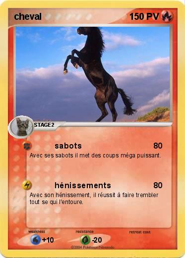 Pokemon cheval