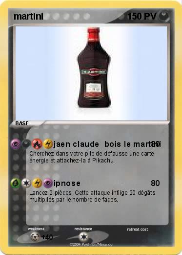 Pokemon martini