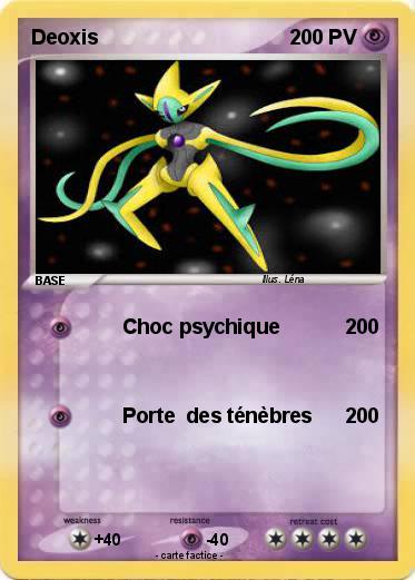 Pokemon Deoxis