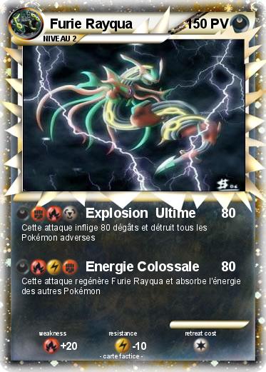 Pokemon Furie Rayqua