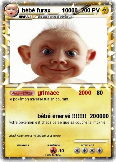 Pokemon bébé furax       10000