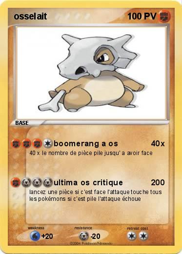 Pokemon osselait
