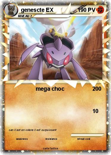 Pokemon genescte EX