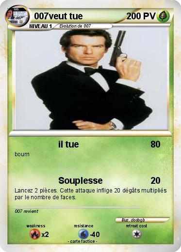 Pokemon 007veut tue