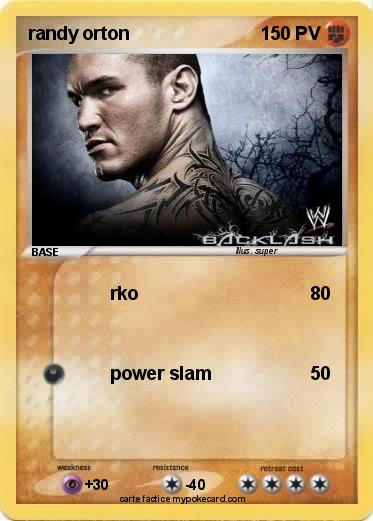 Pokemon randy orton