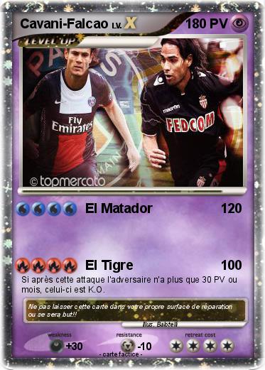 Pokemon Cavani-Falcao