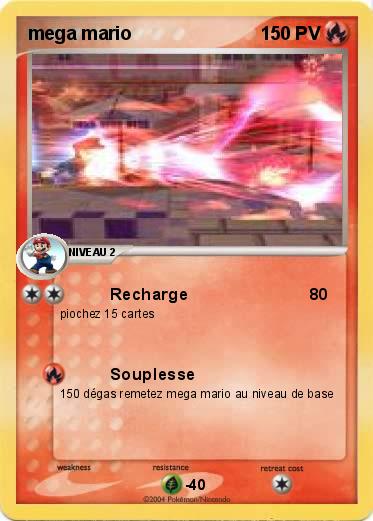 Pokemon mega mario